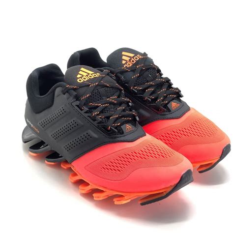 adidas springblade 4 preto laranja original s